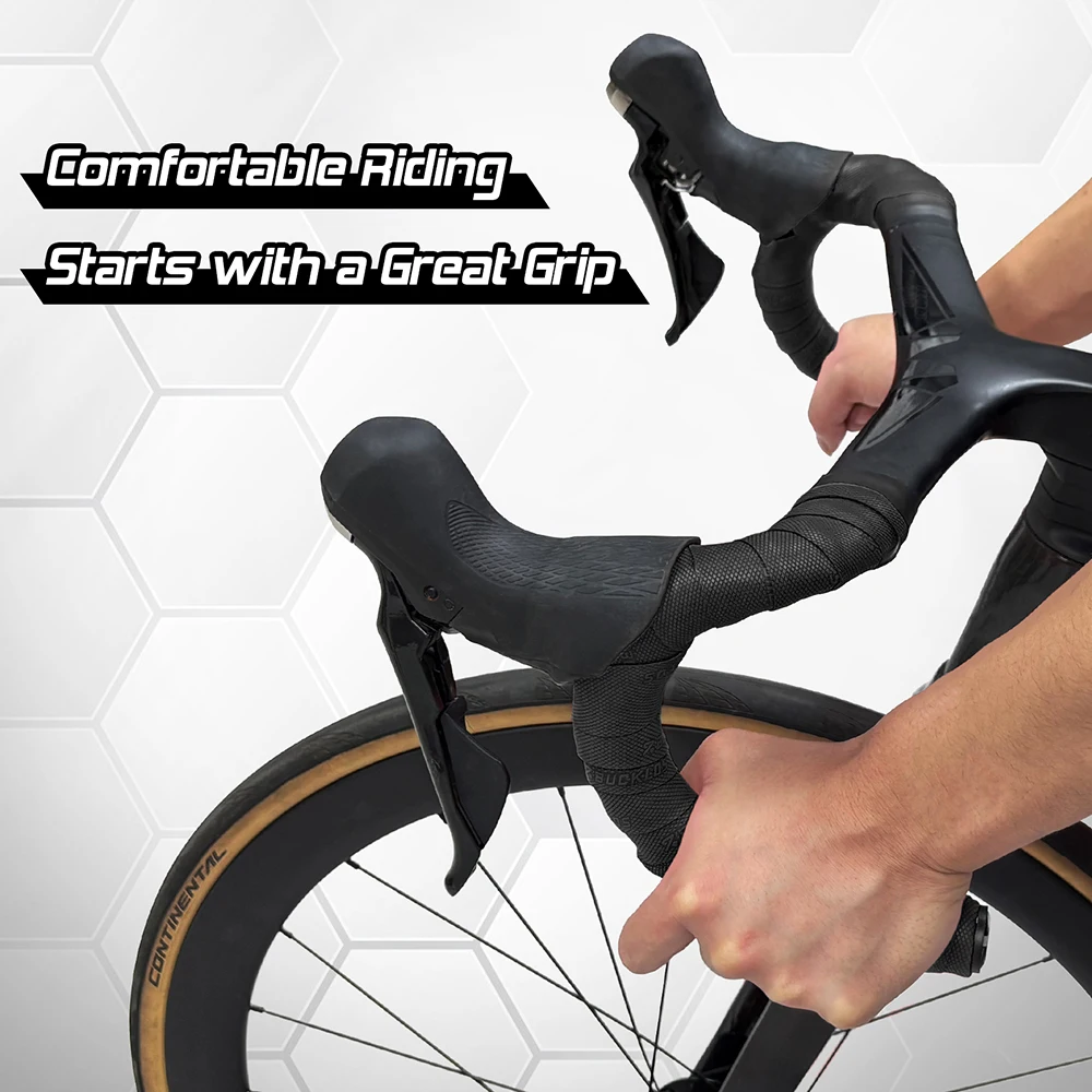BUCKLOS Bike Handlebar Tape Road Cycling Shock Absorbing Wear Resistant Bar Tapes Anti-slip Soft Bicycle Straps with Bar Plugs
BUCKLOS Bike Handlebar Tape Road Cycling Shock Absorbing Wear Resistant Bar Tapes Anti-slip Soft Bicycle Straps with Bar Plugs