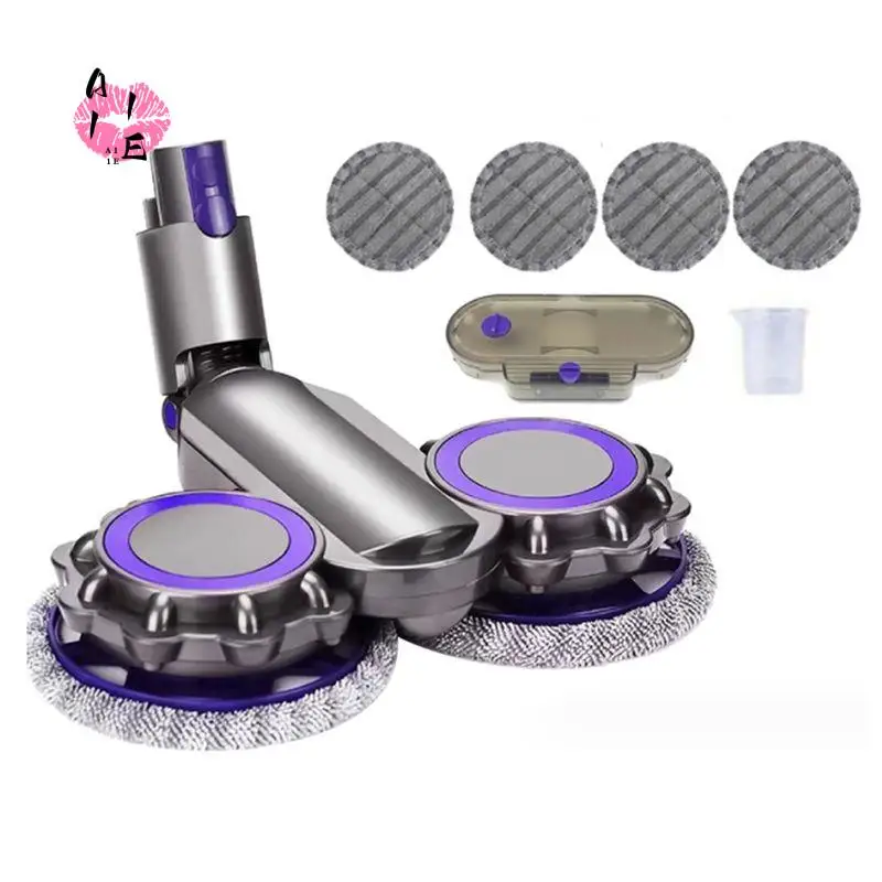A11E-For Dyson V6 V7 V8 V11 V10 V15 Vacuum Cleaner Attachment Electric Floor Mop Head With Water Tank +Mops + Measuring Cup
A11E-For Dyson V6 V7 V8 V11 V10 V15 Vacuum Cleaner Attachment Electric Floor Mop Head With Water Tank +Mops + Measuring Cup