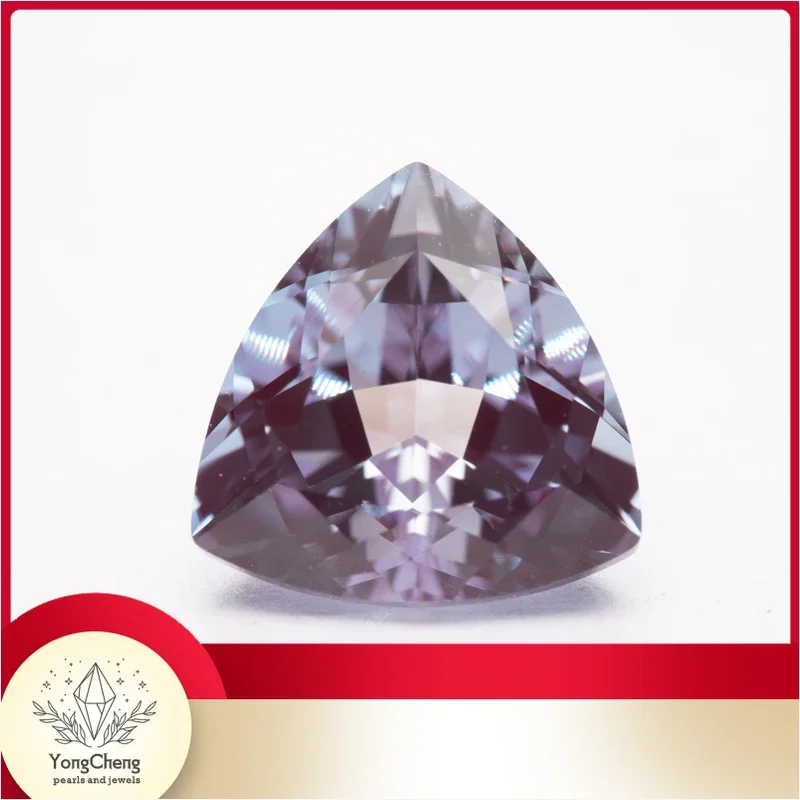 Lab Grown Trillyon Shape Alexandrite Stone Purple Color Charms Beads for Diy Jewelry Making materials Selectable AGL Certificate
Lab Grown Trillyon Shape Alexandrite Stone Purple Color Charms Beads for Diy Jewelry Making materials Selectable AGL Certificate