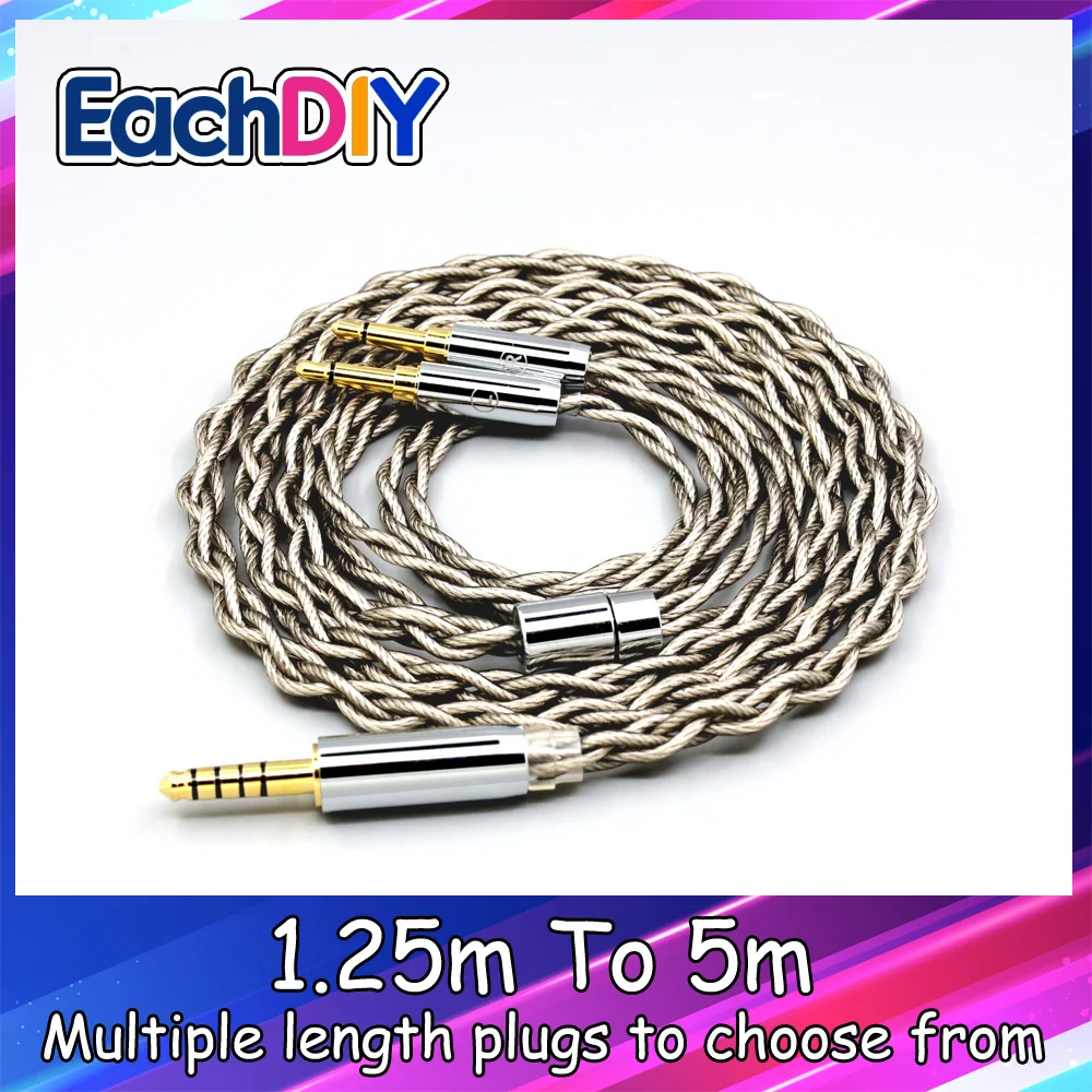 99% Pure Silver + Graphene Shield Earphone Cable For KENNERTON GJALLARHORN MAGNI M-12s JORD GOLDPLANAR GL2000 GL12 LN007932
99% Pure Silver + Graphene Shield Earphone Cable For KENNERTON GJALLARHORN MAGNI M-12s JORD GOLDPLANAR GL2000 GL12 LN007932