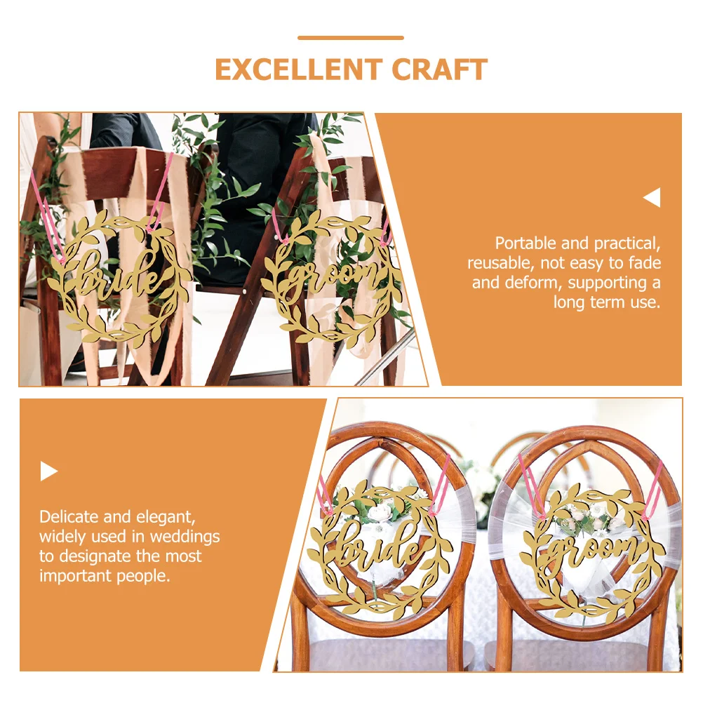 1 set Wedding Chair Decoration Bride Groom Wood Sign Rustic Decorative Seat Board Signs Wedding Decor Mr Mrs Sign Reusable
1 set Wedding Chair Decoration Bride Groom Wood Sign Rustic Decorative Seat Board Signs Wedding Decor Mr Mrs Sign Reusable
