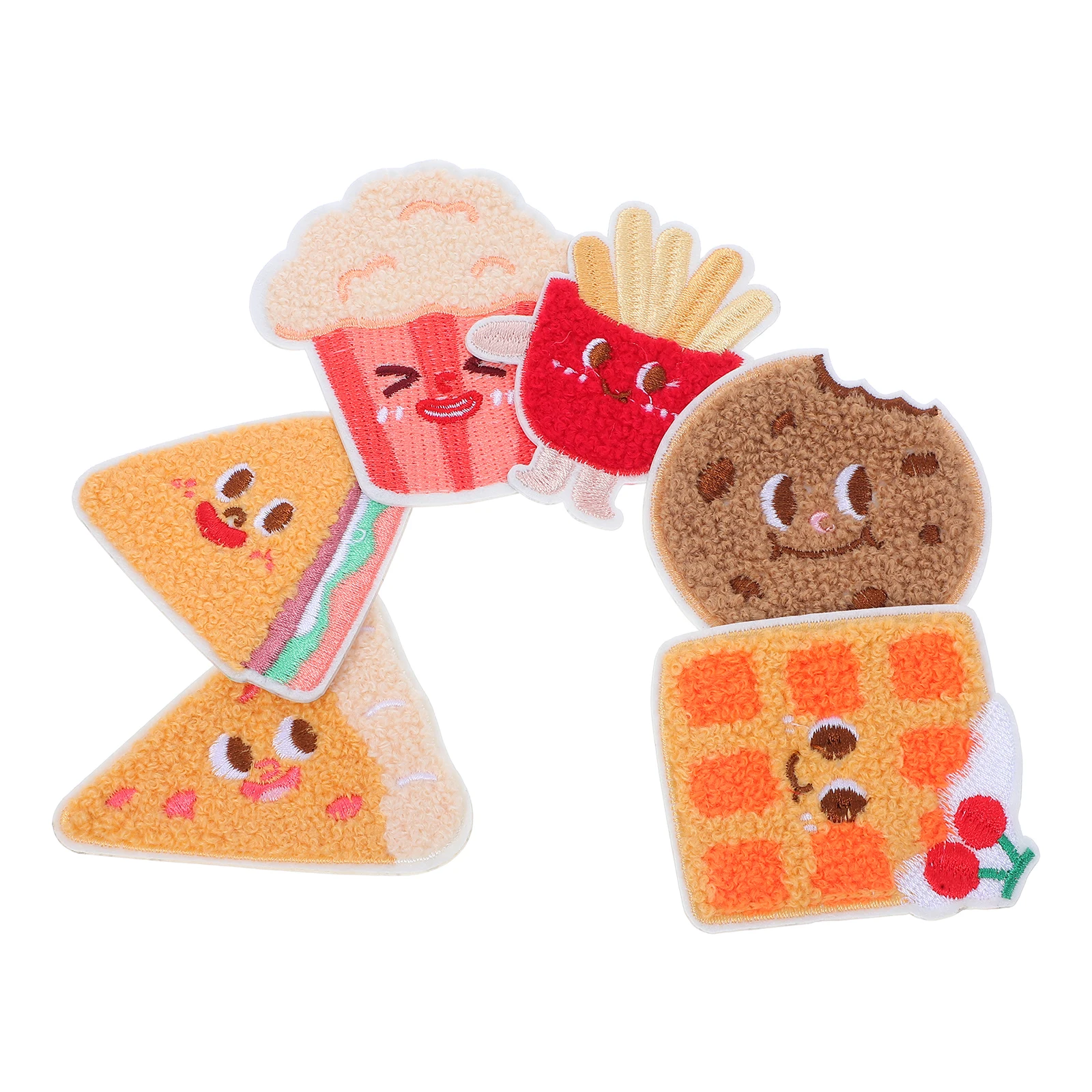 6pcs Embroidered Patch Self Adhesive Iron On Polyester Cloth Patches for Clothing Bags Hats DIY Craft Ornamental
6pcs Embroidered Patch Self Adhesive Iron On Polyester Cloth Patches for Clothing Bags Hats DIY Craft Ornamental