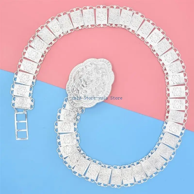 X7XB Retros Pattern Waist Chain Versatiles Casual Wear Waist Belt Daily Use Belt for Everyday Elegances
X7XB Retros Pattern Waist Chain Versatiles Casual Wear Waist Belt Daily Use Belt for Everyday Elegances