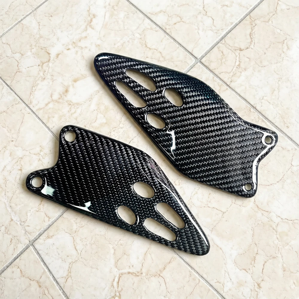 For Kawasaki ZX 6R ZX-6R ZX6R 2019-2024 Foot Rests Real Carbon Fiber Motorcycle Accessories Fairing Heel Guards plates
For Kawasaki ZX 6R ZX-6R ZX6R 2019-2024 Foot Rests Real Carbon Fiber Motorcycle Accessories Fairing Heel Guards plates