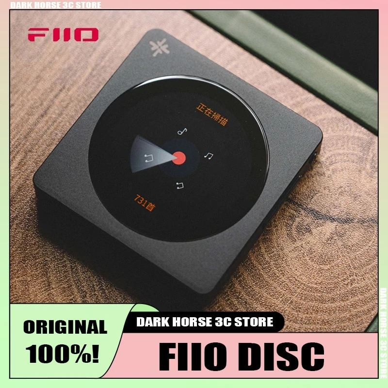FIIO Snowsky Disc Portable Music Player Dual DAC with 3.5mm/4.4mm Outputs Bluetooth 5.4 LDAC Round Touchscreen HiFi Audio Player
FIIO Snowsky Disc Portable Music Player Dual DAC with 3.5mm/4.4mm Outputs Bluetooth 5.4 LDAC Round Touchscreen HiFi Audio Player