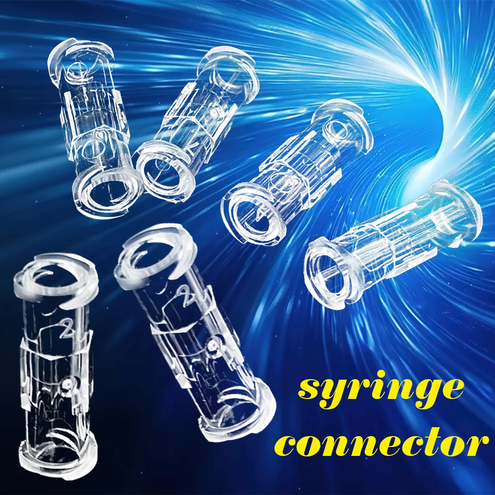 Leak Proof Double Helix Medical Sterile Luer Lock Adapter Double-Way Transparent Plastic Luer Syringe Connector Tool Parts
Leak Proof Double Helix Medical Sterile Luer Lock Adapter Double-Way Transparent Plastic Luer Syringe Connector Tool Parts