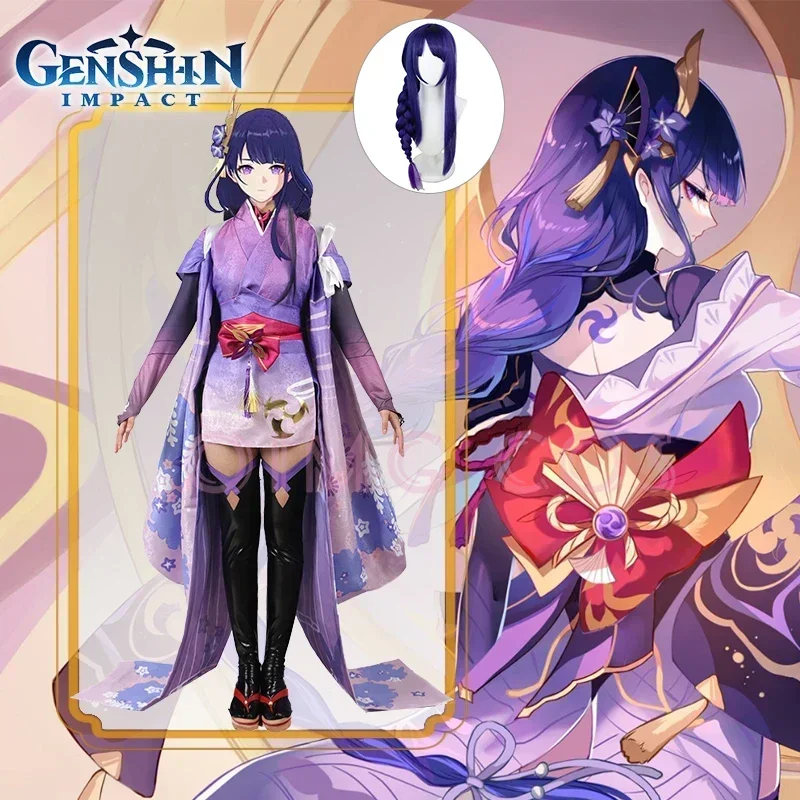 SN66 Genshin Impact Raiden Egg Cosplay Costume Adult Carnival Uniform Wig Anime Halloween Masquerade Raiden Shogun BeelzebulW&C@
SN66 Genshin Impact Raiden Egg Cosplay Costume Adult Carnival Uniform Wig Anime Halloween Masquerade Raiden Shogun BeelzebulW&C@