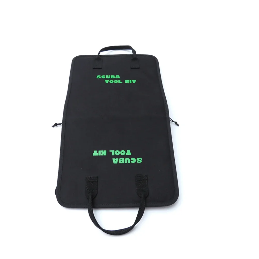 Essential Diving Tool Bag for Scuba Maintenance 1050D Nylon Size 26x21x5cm Lightweight with Multiple Tool Fixing Belts
Essential Diving Tool Bag for Scuba Maintenance 1050D Nylon Size 26x21x5cm Lightweight with Multiple Tool Fixing Belts