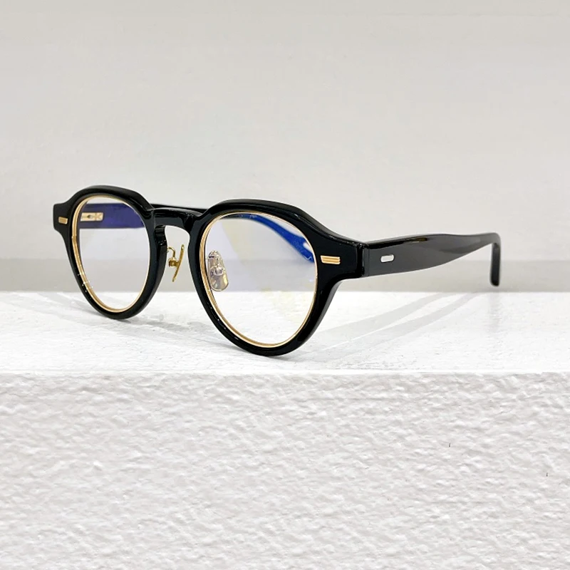 Vintage Top Quality Fashion Round Acetate Reading glasses frame men women optical Myopia Presbyopia prescription Retro eyewear
Vintage Top Quality Fashion Round Acetate Reading glasses frame men women optical Myopia Presbyopia prescription Retro eyewear