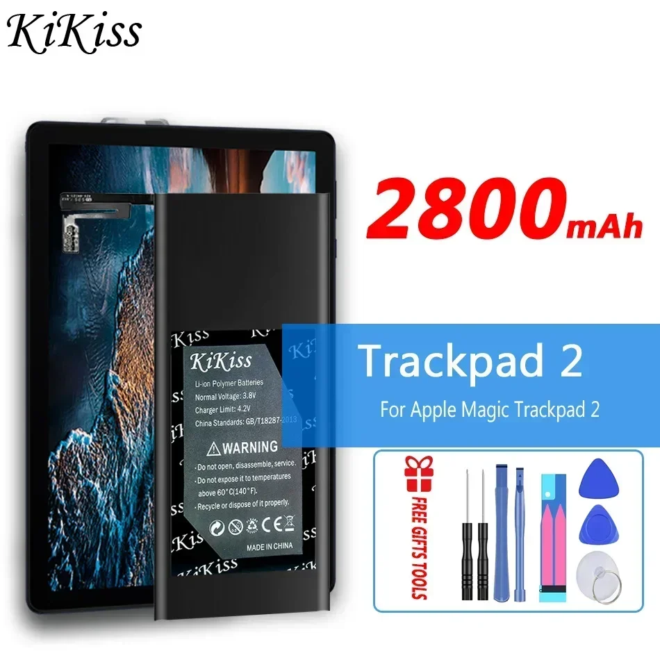 2800 мАч KiKiss сменный аккумулятор Trackpad2 для Apple Magic Trackpad 2 Trackpad2 A1542 020-8446 сенсорная панель
2800 мАч KiKiss сменный аккумулятор Trackpad2 для Apple Magic Trackpad 2 Trackpad2 A1542 020-8446 сенсорная панель