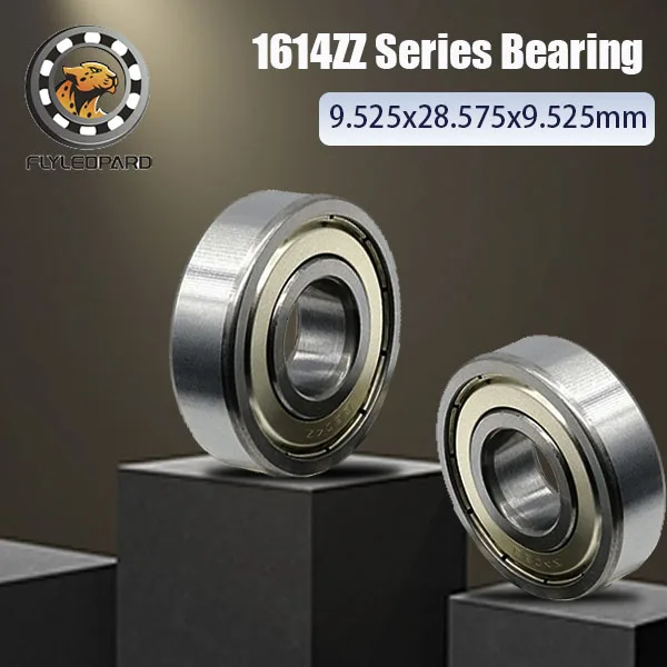 1Pcs 1614ZZ Bearing 9.525x28.575x9.525mm Double Metal Shielded Inch ZZ Shielded High Speed Low Noise for RC Drone Motor
1Pcs 1614ZZ Bearing 9.525x28.575x9.525mm Double Metal Shielded Inch ZZ Shielded High Speed Low Noise for RC Drone Motor