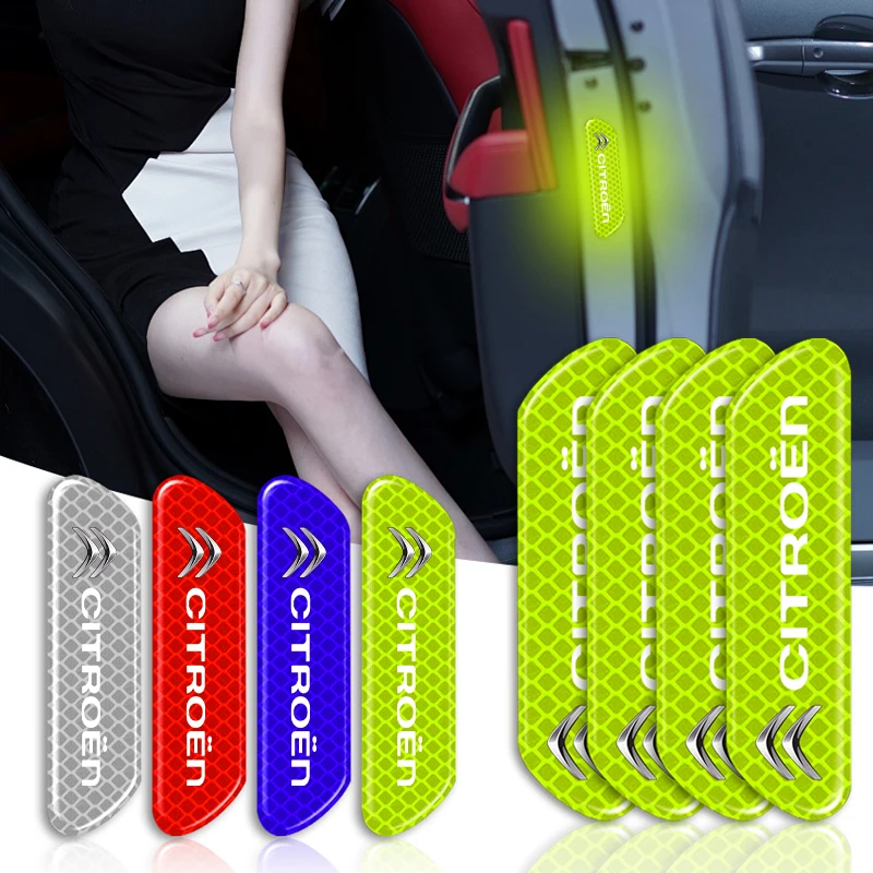 Для Citroen C4 C3 C5 C1 DS3 DS5 DS4 Berlingo ZX Xsara 2 Numero 9 Tubik 4 шт. Светоотражающие полосы для дверей автомобиля Предупреждающие наклейки безопасности
Для Citroen C4 C3 C5 C1 DS3 DS5 DS4 Berlingo ZX Xsara 2 Numero 9 Tubik 4 шт. Светоотражающие полосы для дверей автомобиля Предупреждающие наклейки безопасности