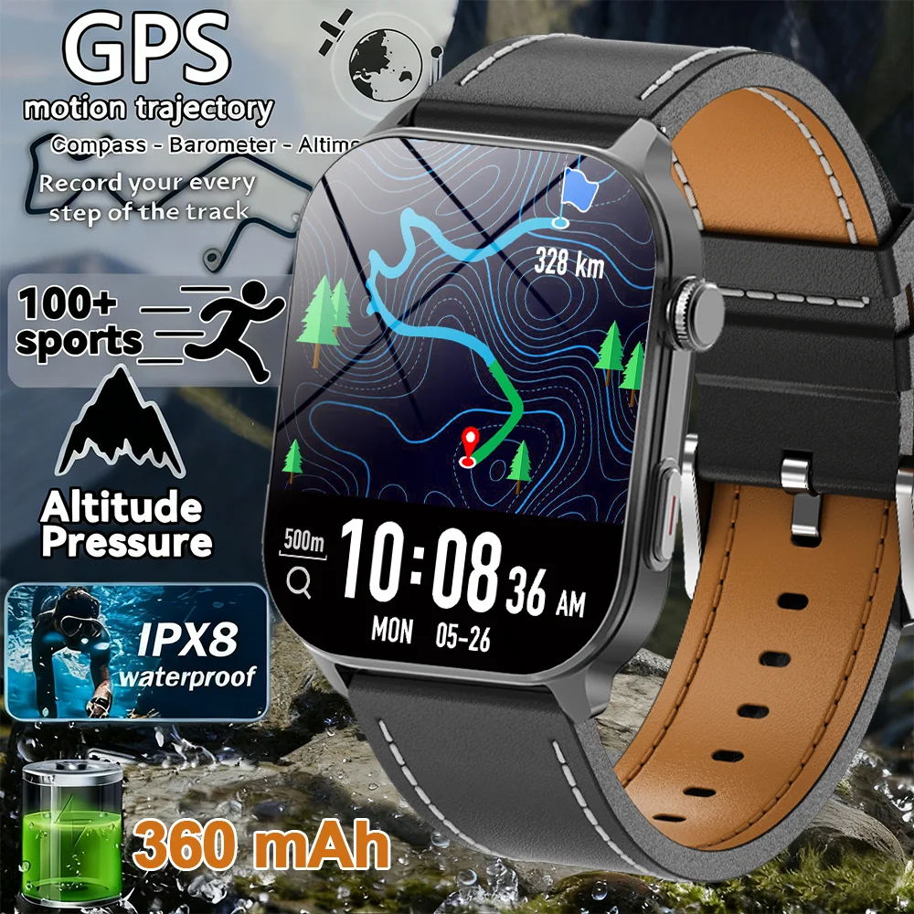 Новые военные умные часы, настоящие GPS-компас, уличные умные часы, 3 атм, водонепроницаемые спортивные часы для мужчин и женщин, электронные часы 2025
Новые военные умные часы, настоящие GPS-компас, уличные умные часы, 3 атм, водонепроницаемые спортивные часы для мужчин и женщин, электронные часы 2025