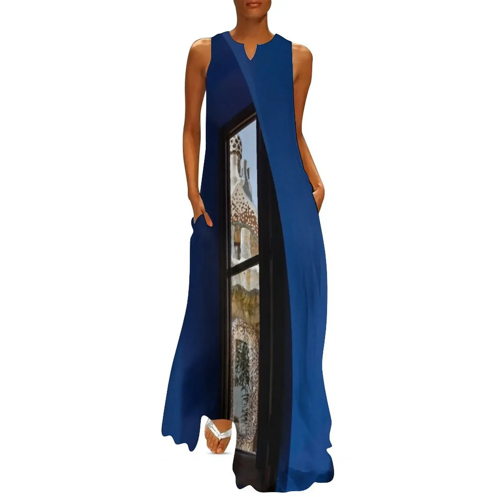 Elegant Antoni Gaudi - Inside and Outside Long Dress summer dresses Elegant gowns women's dresses luxury sexy dress Dress 
Elegant Antoni Gaudi - Inside and Outside Long Dress summer dresses Elegant gowns women's dresses luxury sexy dress Dress