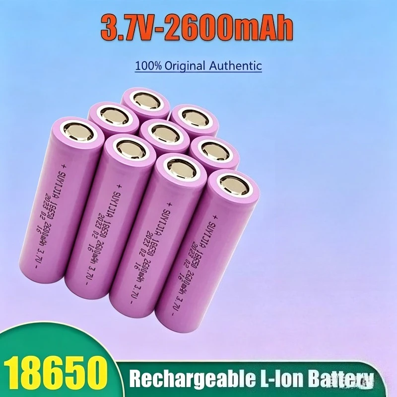 2026 New 18650 Lithium Battery 3500mAh 3.7V 25A High Power Tool Battery 18650 Rechargeable Battery + 4.2V1AUSB Charger
2026 New 18650 Lithium Battery 3500mAh 3.7V 25A High Power Tool Battery 18650 Rechargeable Battery + 4.2V1AUSB Charger