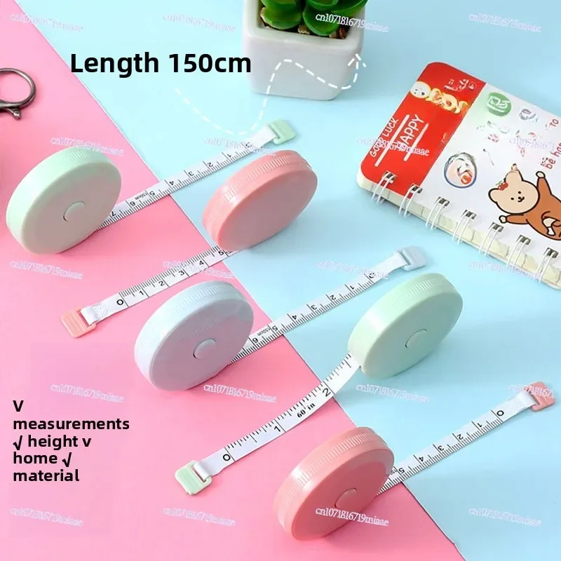 JP Macaron Color Mini Portable Tape Measure Automatic Retractable Soft Measuring Tapel Tailor Measuring Tape
JP Macaron Color Mini Portable Tape Measure Automatic Retractable Soft Measuring Tapel Tailor Measuring Tape