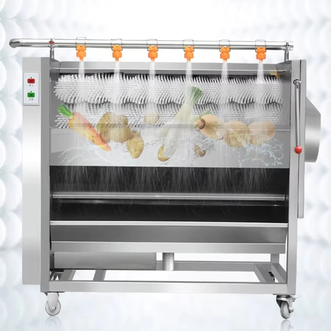Vegetable Washer Olive Cleaner Machine Potato Fish Fruit Washing and Peeling Machine
Vegetable Washer Olive Cleaner Machine Potato Fish Fruit Washing and Peeling Machine