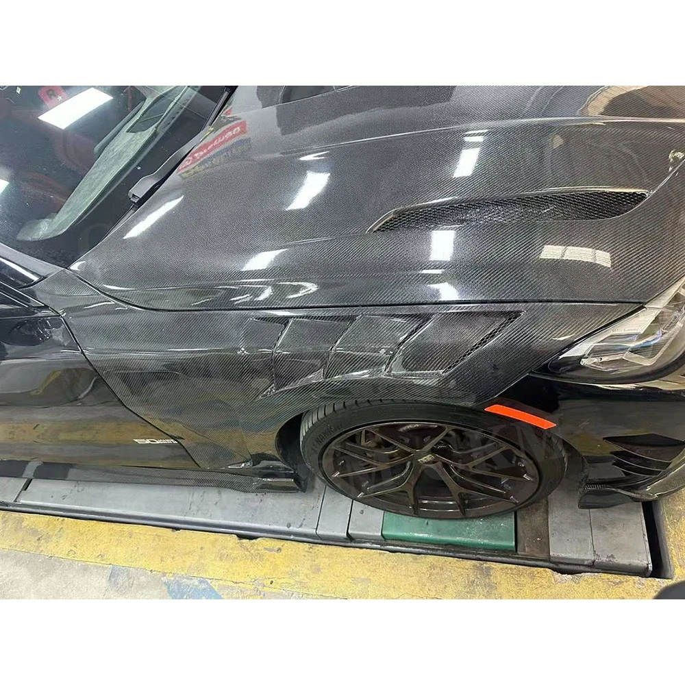 CKMUUER Front Vented Fender Carbon Fiber for BMW 4 Series G22 G23 2019-2024 Side Fender Front Side Bumper Fins MudGuards
CKMUUER Front Vented Fender Carbon Fiber for BMW 4 Series G22 G23 2019-2024 Side Fender Front Side Bumper Fins MudGuards