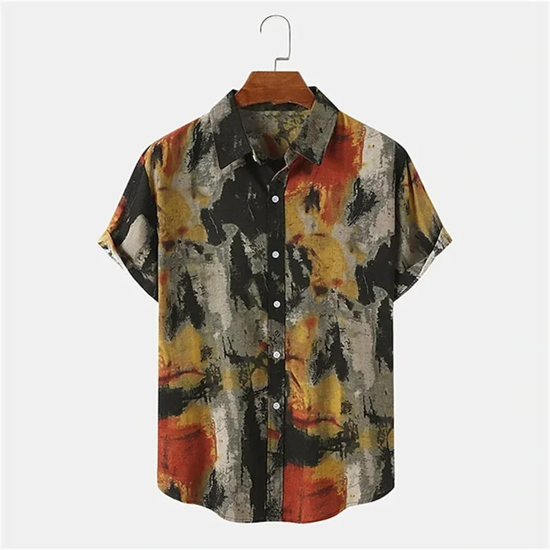 2023 Vintage Fashion Men's Shirt Short Sleeve Casual Top Summer Hawaiian Fashion Clothing Loose Breathable Single Breasted Shirt
2023 Vintage Fashion Men's Shirt Short Sleeve Casual Top Summer Hawaiian Fashion Clothing Loose Breathable Single Breasted Shirt