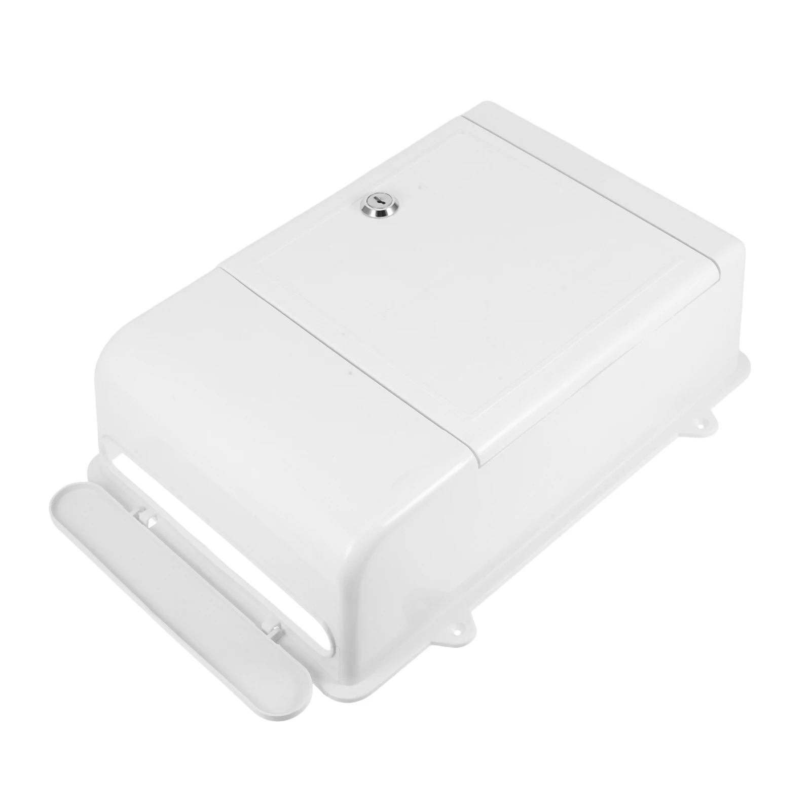 Plastic Lockable Mailbox for Wall Mount Weatherproof Post Box Storage Secure Takeaway Charging Box Letter Opinion
Plastic Lockable Mailbox for Wall Mount Weatherproof Post Box Storage Secure Takeaway Charging Box Letter Opinion