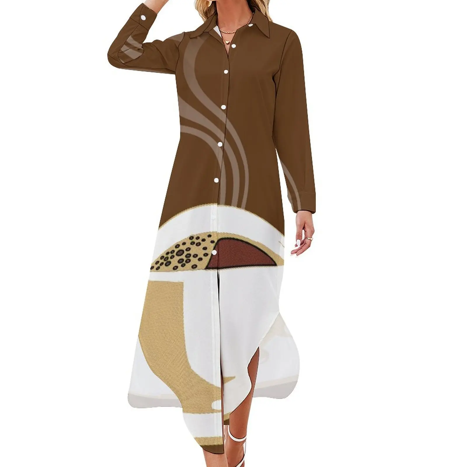 The Perfect Cup Of Coffee Long Sleeved Shirt Dress Women long dress beach outfits for women dress korean style
The Perfect Cup Of Coffee Long Sleeved Shirt Dress Women long dress beach outfits for women dress korean style