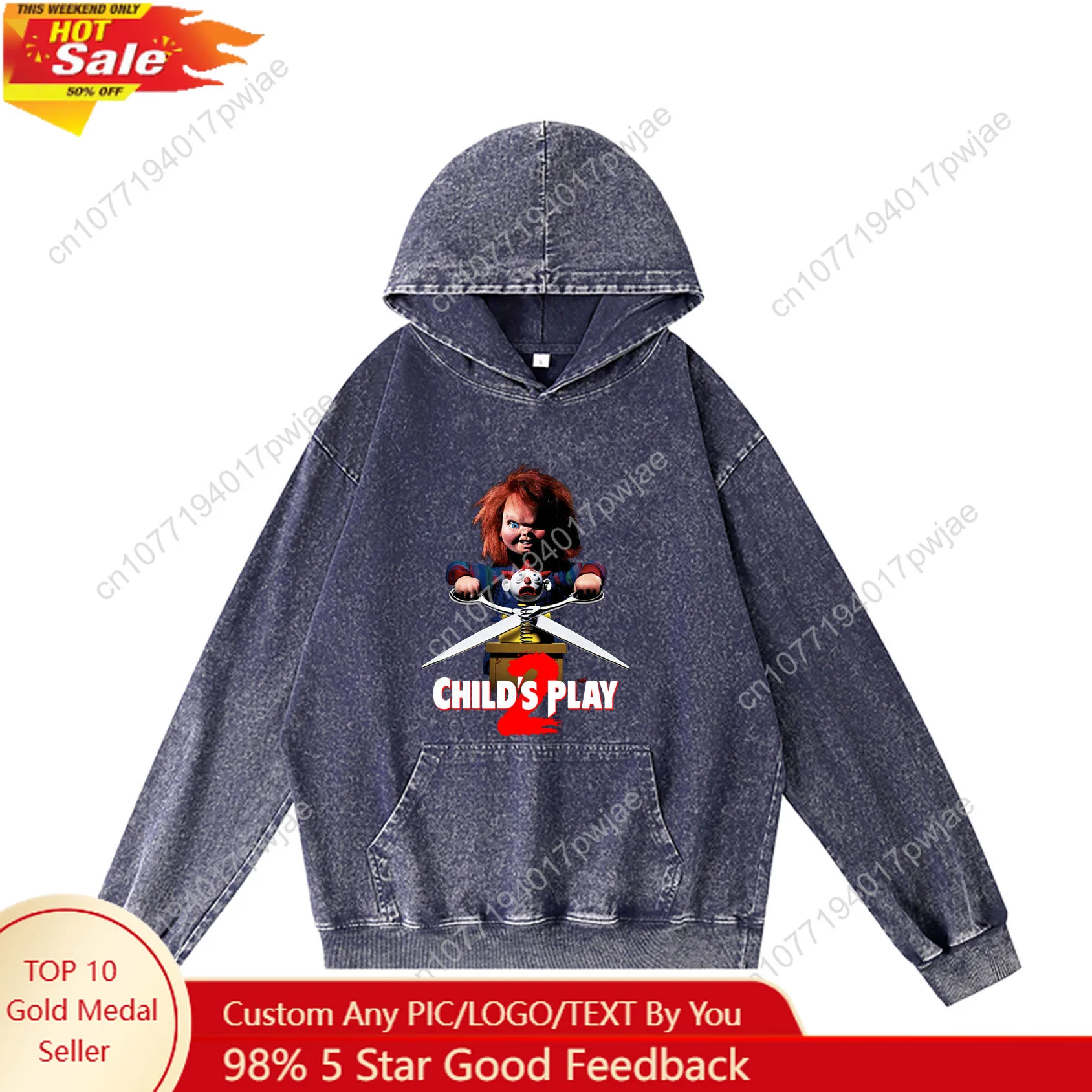 Horror Movie Childs Play Chucky Flats Hoodie Hooded Sweatshirt Men Woman Vintage Pullover With Pocket Oversized Customized Top
Horror Movie Childs Play Chucky Flats Hoodie Hooded Sweatshirt Men Woman Vintage Pullover With Pocket Oversized Customized Top