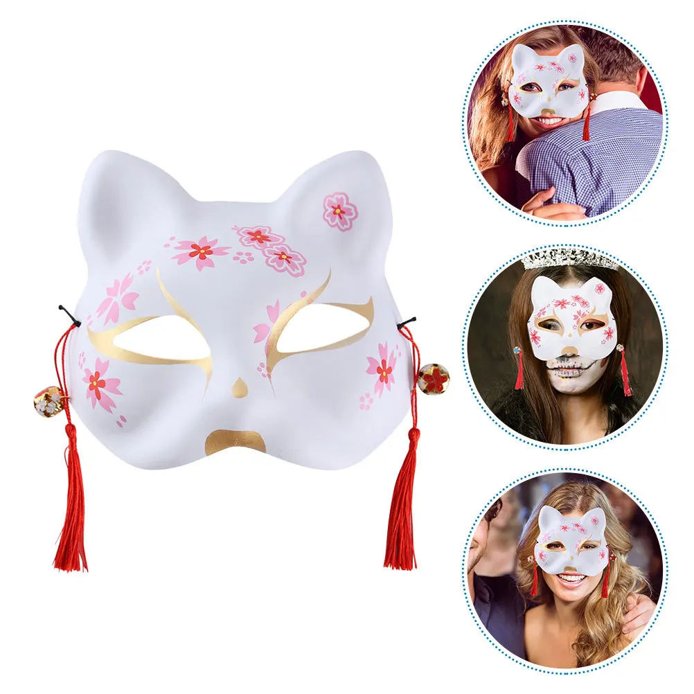 2Pcs Japanese Fox Mask Intricate Pattern Cosplay Festival Stage Performances Breathable Comfortable Multiuse Fox Mask
2Pcs Japanese Fox Mask Intricate Pattern Cosplay Festival Stage Performances Breathable Comfortable Multiuse Fox Mask