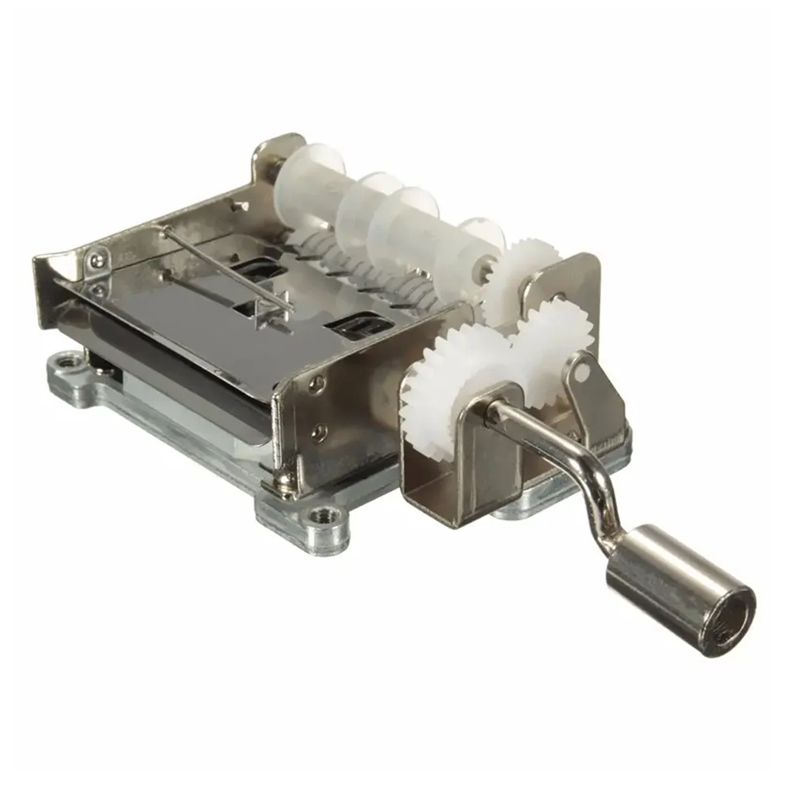 DIY 15-Note Music Box Movement Set Hand-Cranked Programmable Mechanical 15 Notes with 20Pcs Blank Paper Tape Hole Puncher
DIY 15-Note Music Box Movement Set Hand-Cranked Programmable Mechanical 15 Notes with 20Pcs Blank Paper Tape Hole Puncher