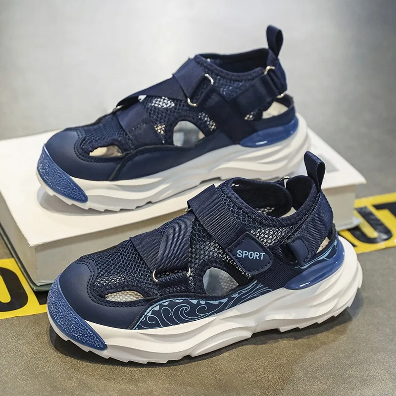 Boys' Sports Shoes New Summer Style Hollow Breathable Children's Lightweight Medium and Large Children's Shoes for Girls
Boys' Sports Shoes New Summer Style Hollow Breathable Children's Lightweight Medium and Large Children's Shoes for Girls