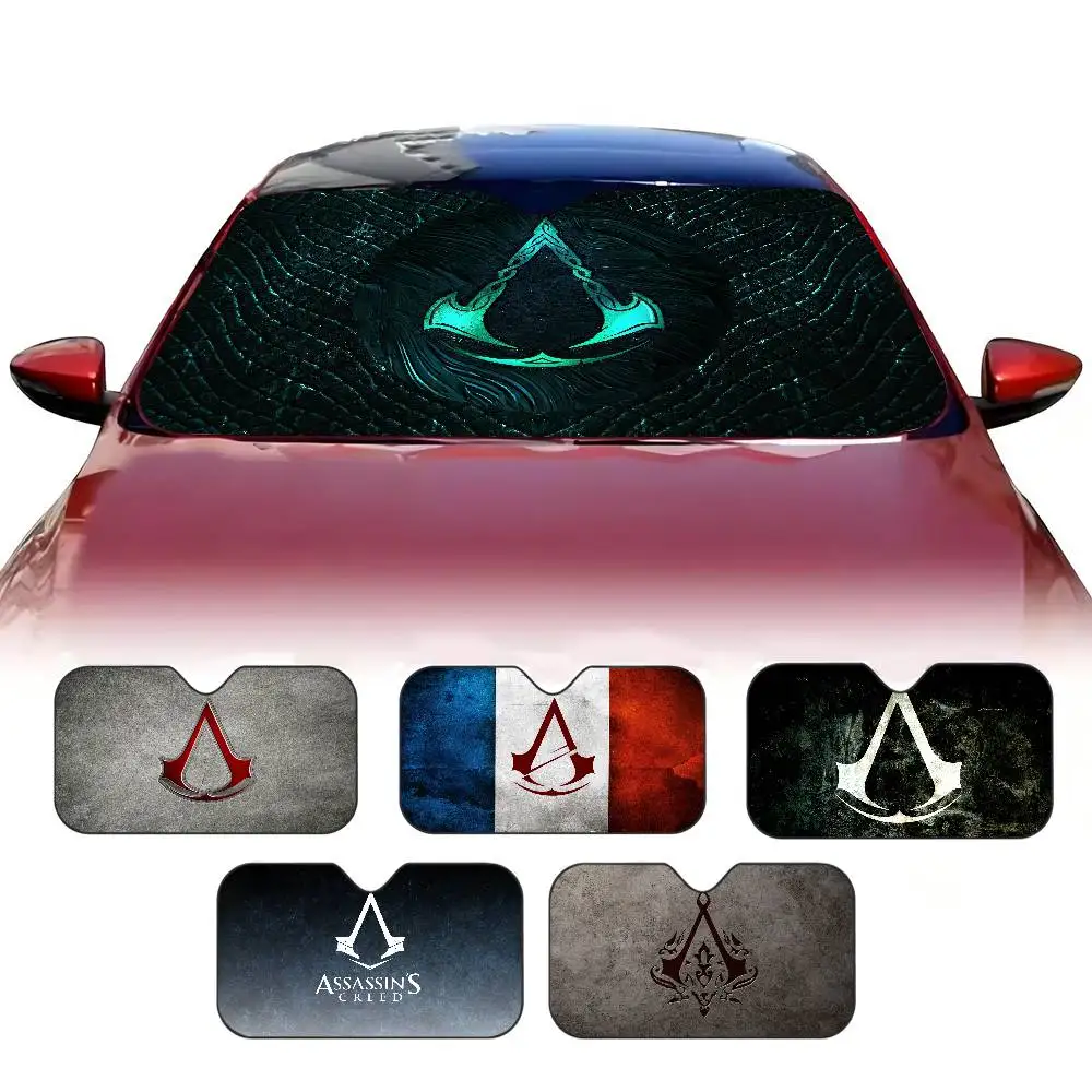 Game AssassinS Creed Windshield Sunshade Car Window Windscreen Cover Sun Shade Auto Sun Visor Car-covers Car Solar Protection
Game AssassinS Creed Windshield Sunshade Car Window Windscreen Cover Sun Shade Auto Sun Visor Car-covers Car Solar Protection
