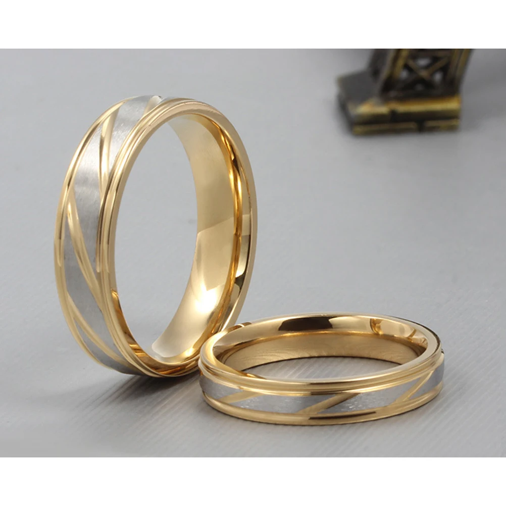 Titanium Steel Rings Couple Minimalist Twilled Finger Decorative Rings Durable Exquisite Smooth Safe Wedding Party Engagement 
Titanium Steel Rings Couple Minimalist Twilled Finger Decorative Rings Durable Exquisite Smooth Safe Wedding Party Engagement