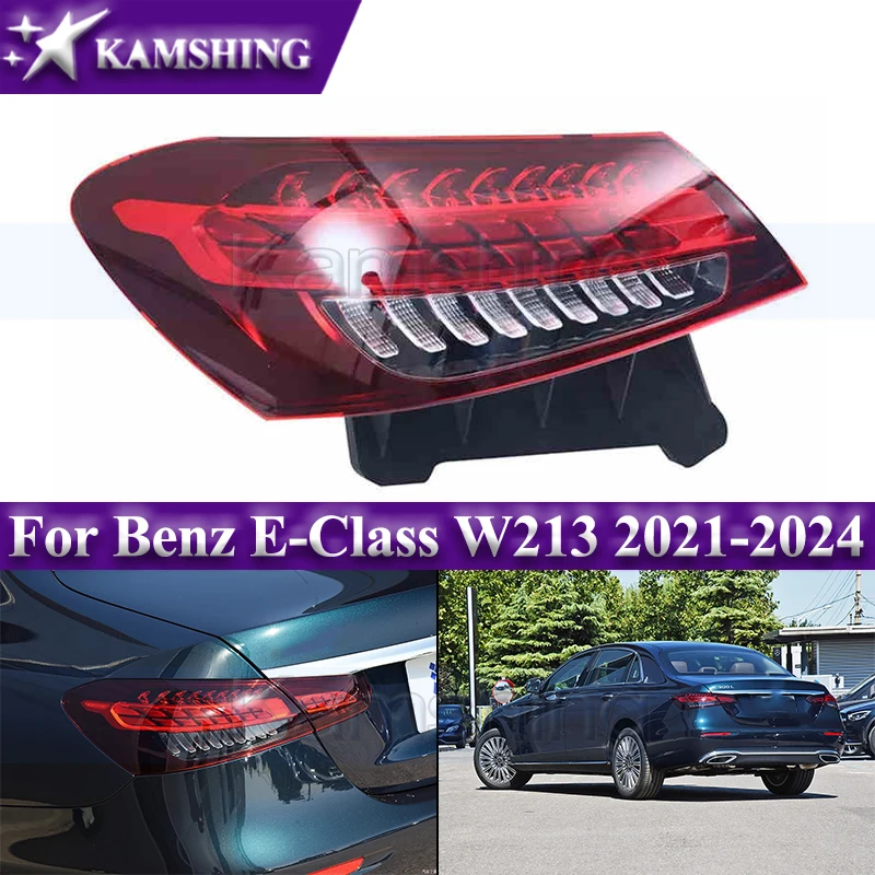 Задний фонарь заднего бампера Kamshing для Benz E-Class W213 2021-2024, внешний задний фонарь, задний стоп-сигнал, сигнальная лампа, стоп-сигнал, задний фонарь
Задний фонарь заднего бампера Kamshing для Benz E-Class W213 2021-2024, внешний задний фонарь, задний стоп-сигнал, сигнальная лампа, стоп-сигнал, задний фонарь