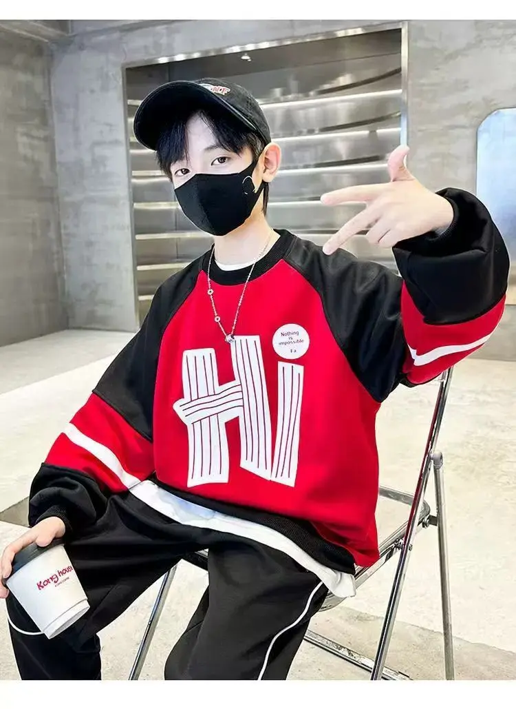 Spring Autumn Casual Letter Hoodie Loose Pants 2PCS Set Kids Baby Boy Outfits
Spring Autumn Casual Letter Hoodie Loose Pants 2PCS Set Kids Baby Boy Outfits