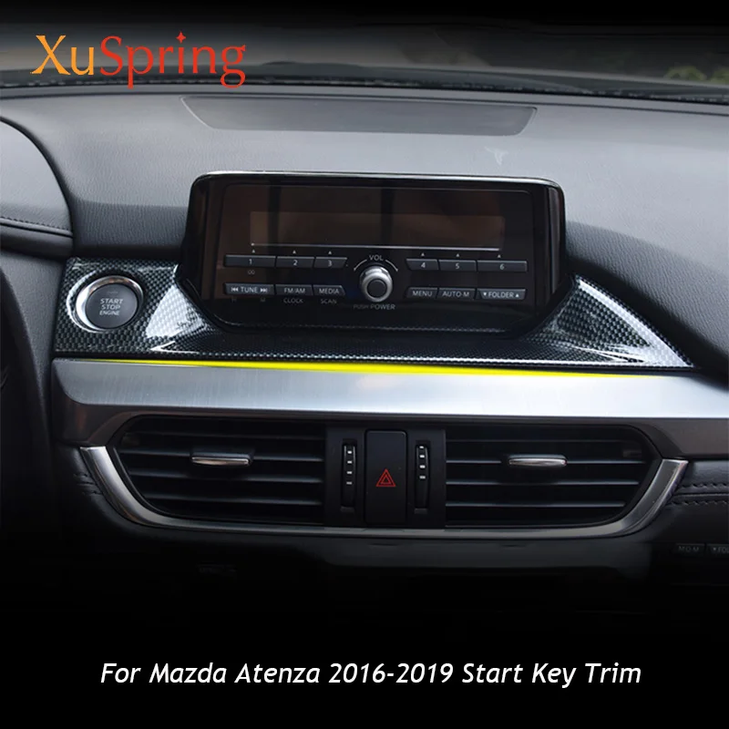 Car Engine Start Button Key Cover Stop Decoration Panel Trim Stickers For Mazda 6 Mazda6 Atenza 2016 2017 2018 2019 Car-styling
Car Engine Start Button Key Cover Stop Decoration Panel Trim Stickers For Mazda 6 Mazda6 Atenza 2016 2017 2018 2019 Car-styling