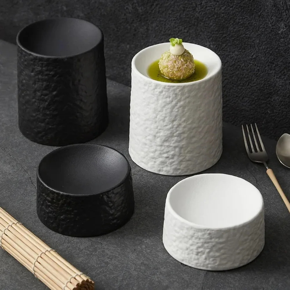 Retro Ceramic Cylindrical Dessert Plate Sushi Plate Appetizer Plate Restaurant Molecular Gastronomy Creative Tableware
Retro Ceramic Cylindrical Dessert Plate Sushi Plate Appetizer Plate Restaurant Molecular Gastronomy Creative Tableware