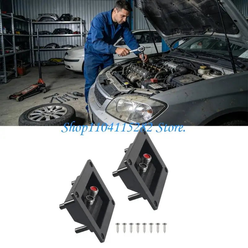 2PCS Heavy Duty Speaker Terminal Cup for Automotive RVs Sound System with Plastic Metal Shell Square Speaker Wiring Box
2PCS Heavy Duty Speaker Terminal Cup for Automotive RVs Sound System with Plastic Metal Shell Square Speaker Wiring Box