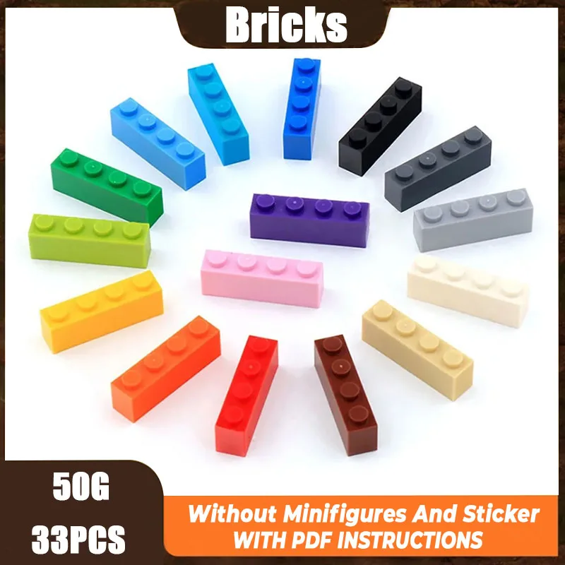 50gDIY Building Blocks Figures Thick Bricks 1x4 Educational Creative Size Bricks Bulk Model Kids Toys for Children
50gDIY Building Blocks Figures Thick Bricks 1x4 Educational Creative Size Bricks Bulk Model Kids Toys for Children