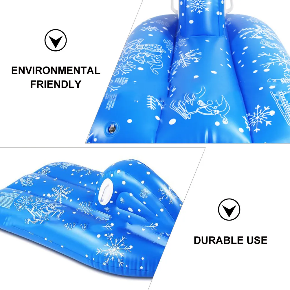 PVC Inflatable Snow Tube Heavy Duty Kids Snow Sled Snowflake Design Stable Handles Winter Outdoor Skiing Equipment
PVC Inflatable Snow Tube Heavy Duty Kids Snow Sled Snowflake Design Stable Handles Winter Outdoor Skiing Equipment