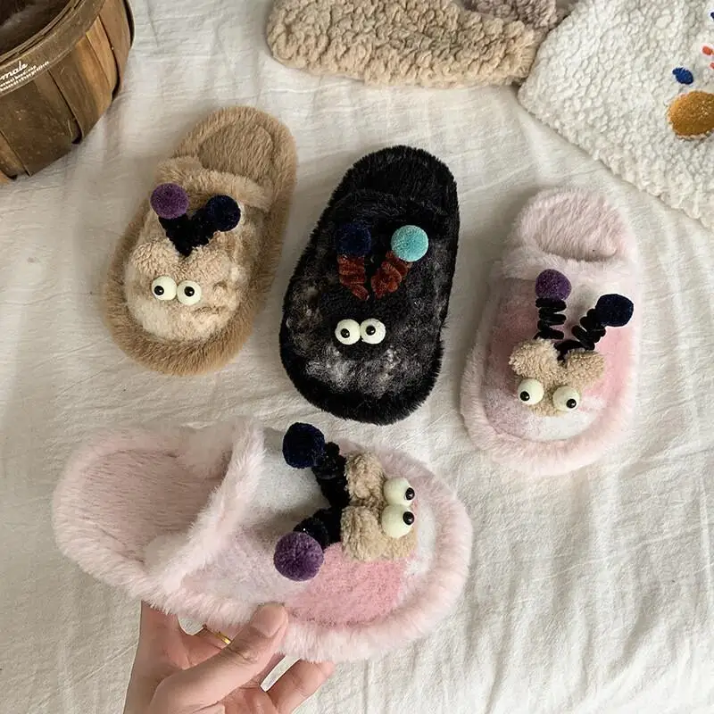 Популярная детская хлопковая обувь, новые зимние плюшевые теплые модные домашние тапочки с рисунком для мальчиков и девочек, пушистые тапочки с милым кавайным новым стилем
Популярная детская хлопковая обувь, новые зимние плюшевые теплые модные домашние тапочки с рисунком для мальчиков и девочек, пушистые тапочки с милым кавайным новым стилем