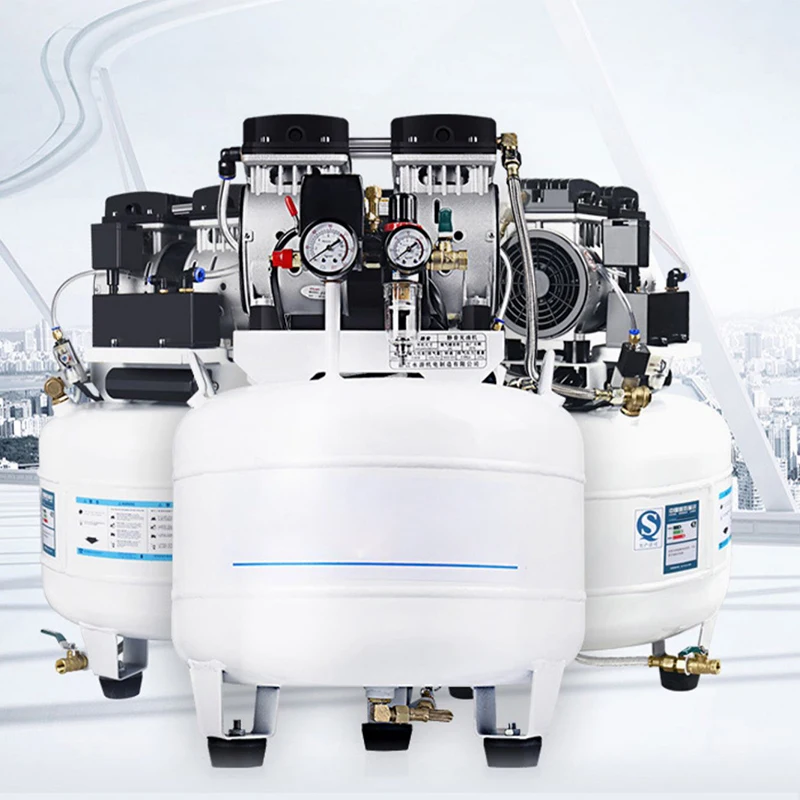 220V 600W Small Air Compressor Oil-free Silent Air Compressor Portable Dental Laboratory Air Pump
220V 600W Small Air Compressor Oil-free Silent Air Compressor Portable Dental Laboratory Air Pump