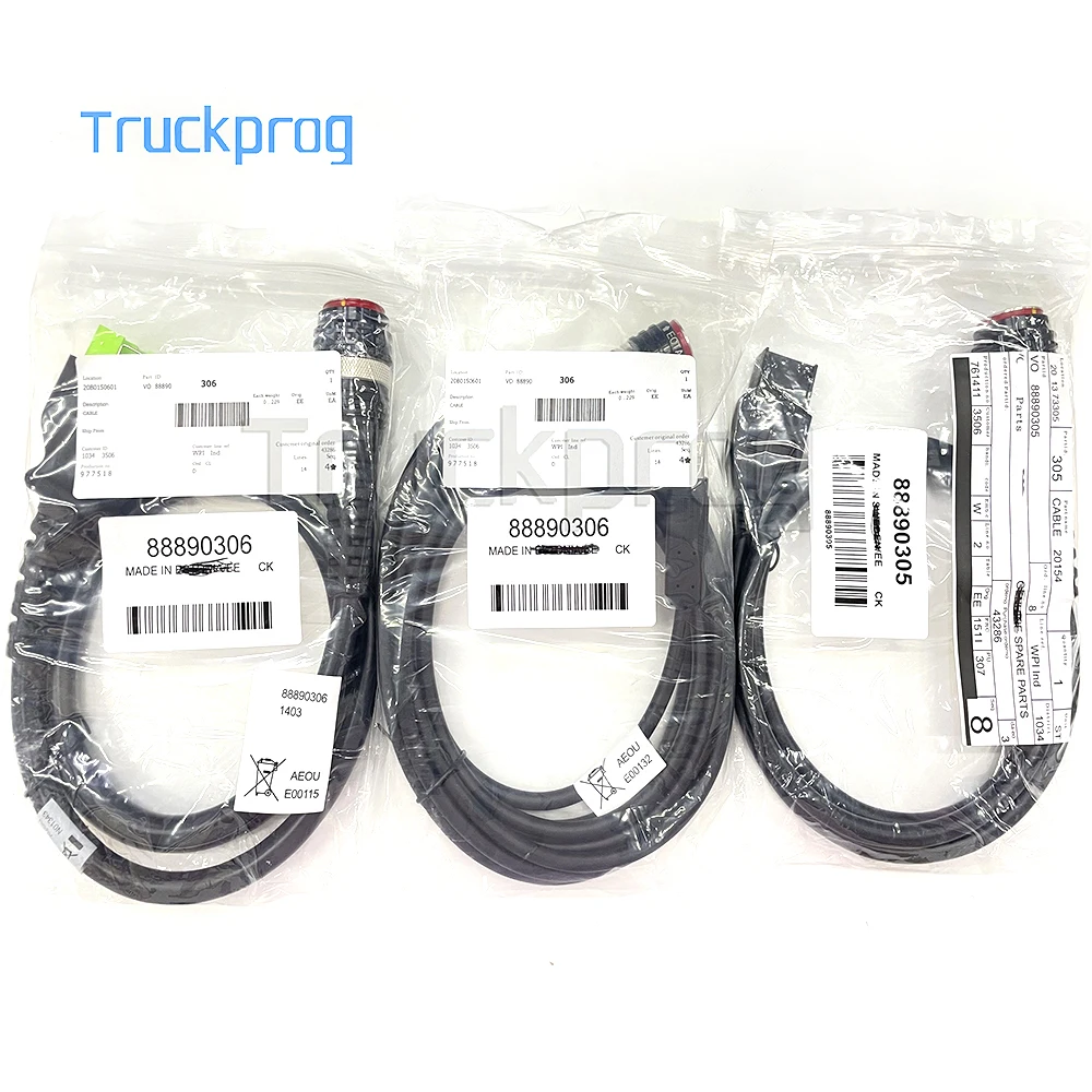 16 Pin OBD+USB+8 Pin Transfer Cables for Vocom 888900300 Vocom II for Renault/UD Excavator Construction Truck Scanner
16 Pin OBD+USB+8 Pin Transfer Cables for Vocom 888900300 Vocom II for Renault/UD Excavator Construction Truck Scanner