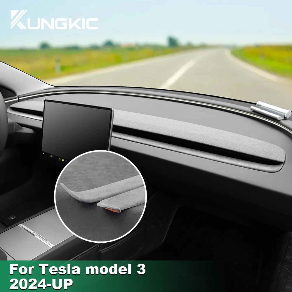 for Tesla Model 3 Highland 2024-Up Dashboard Air Vent Outlet Frame Trim Cover Protect Italian Premium Suede Car Accessories
for Tesla Model 3 Highland 2024-Up Dashboard Air Vent Outlet Frame Trim Cover Protect Italian Premium Suede Car Accessories