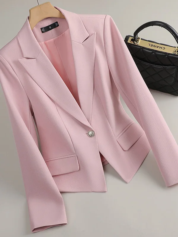 Профессиональный женский деловой костюм: корейский стиль, приталенный силуэт, стройнящий эффект, для повседневной носки, длинный рукав
Профессиональный женский деловой костюм: корейский стиль, приталенный силуэт, стройнящий эффект, для повседневной носки, длинный рукав