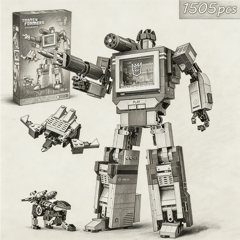 NEW Technical Blue Robot Model Building Kit Compatible MOC Creative DIY Mech Bricks Assembly Toys Boys Gifts Collectors Edition
NEW Technical Blue Robot Model Building Kit Compatible MOC Creative DIY Mech Bricks Assembly Toys Boys Gifts Collectors Edition
