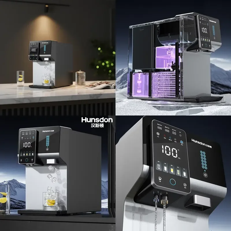 Electric Portable RO Water Dispenser for Hotel Use Countertop RO Membrane Purifier with Cold Hot Water and Ice Maker
Electric Portable RO Water Dispenser for Hotel Use Countertop RO Membrane Purifier with Cold Hot Water and Ice Maker