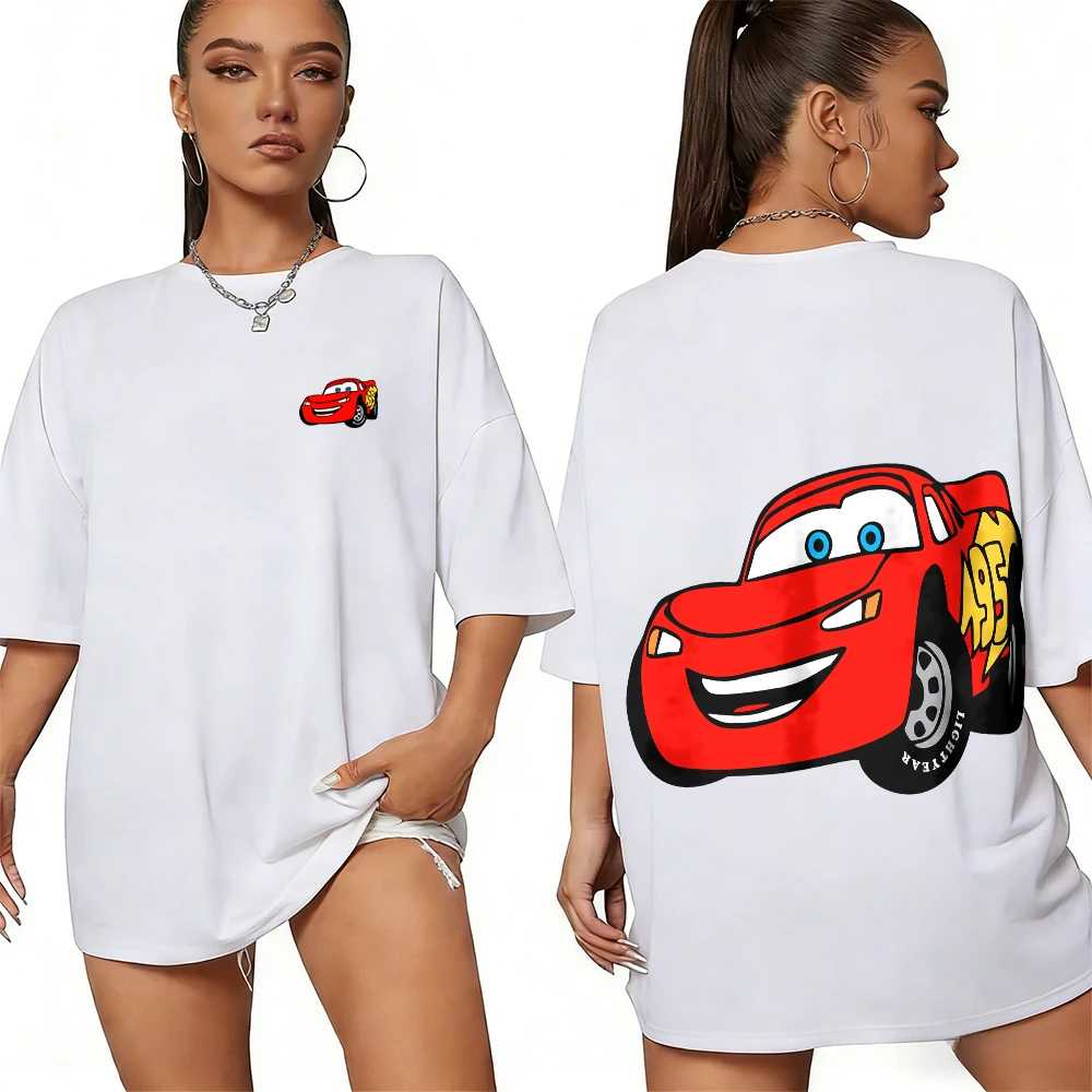 Disney Summer Cars: McQueen's Mini Racing Image 100% Pure Cotton Printed T-shirt for Men and Women, Casual and Breathable Top
Disney Summer Cars: McQueen's Mini Racing Image 100% Pure Cotton Printed T-shirt for Men and Women, Casual and Breathable Top