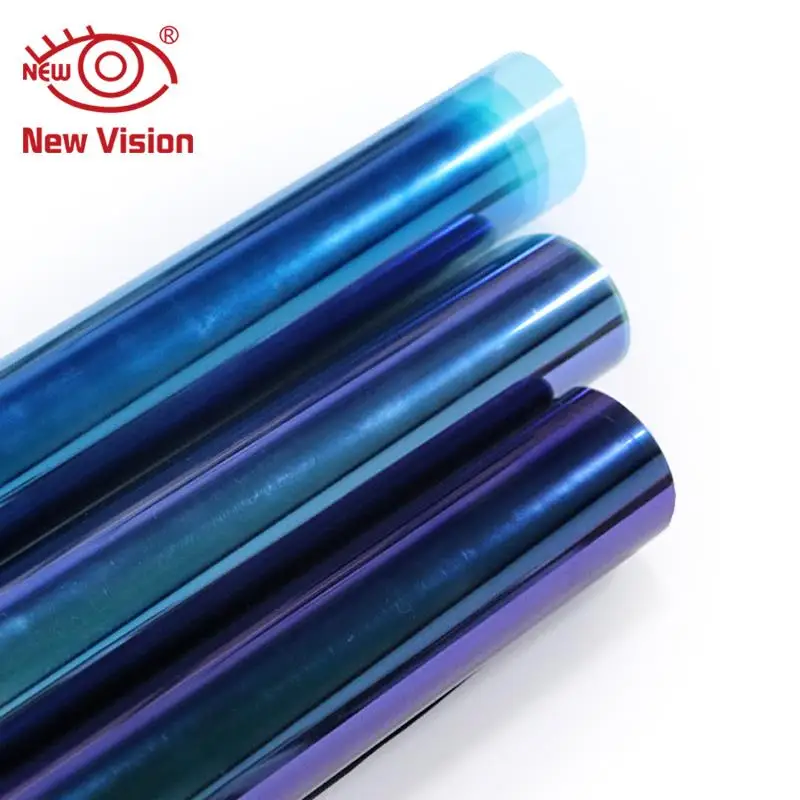 Solar Chameleon Film for Car One Way See Through Metallic Titanium with VLT 63%
Solar Chameleon Film for Car One Way See Through Metallic Titanium with VLT 63%