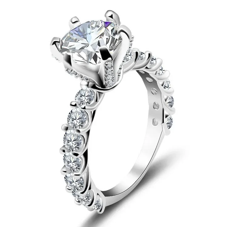 Popular S925 Silver Ring. 3 Carat Colored Moissanite Ring. Inlaid Fashion Ring
Popular S925 Silver Ring. 3 Carat Colored Moissanite Ring. Inlaid Fashion Ring