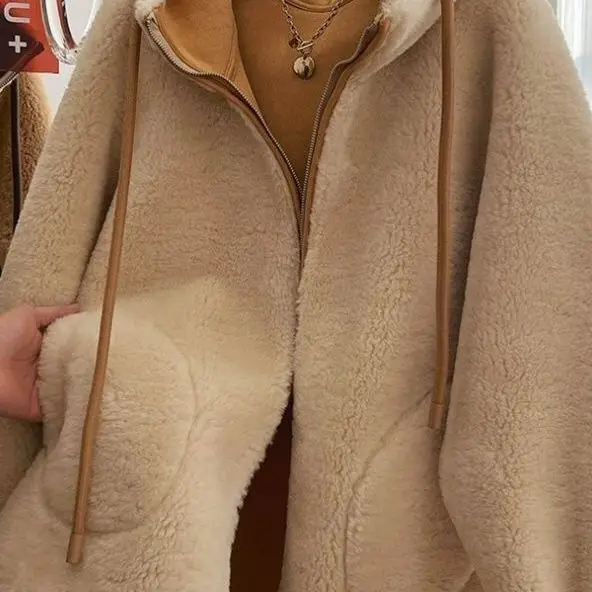 Autumn Winter Large Size 300 Casual Lamb Fur Jaet Men's Soft Loose Fur Leather Inteated Coat Warm Thiened Hooded Coat
Autumn Winter Large Size 300 Casual Lamb Fur Jaet Men's Soft Loose Fur Leather Inteated Coat Warm Thiened Hooded Coat