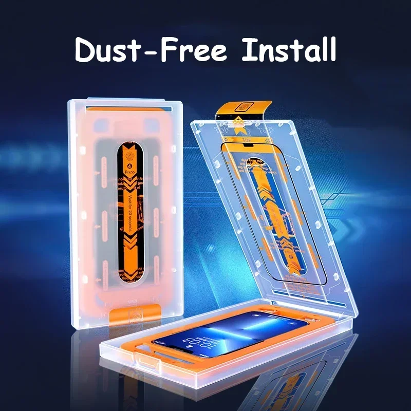 Clear Tempered Glass Film For iPhone 16 15 14 Plus 13 12 11 Pro XS Max XR X Screen Protector Glass With Dust Free Install Kit
Clear Tempered Glass Film For iPhone 16 15 14 Plus 13 12 11 Pro XS Max XR X Screen Protector Glass With Dust Free Install Kit